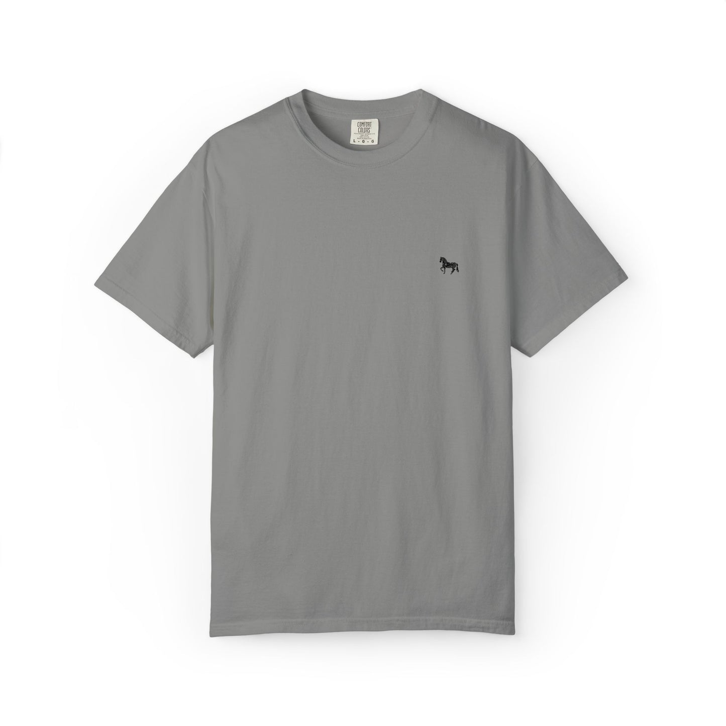 Unisex Garment-Dyed T-shirt featuring a cute horse design, Casual Tee, Animal Lover Gift, Summer Wardrobe Essential, Everyday Fashion, [...]