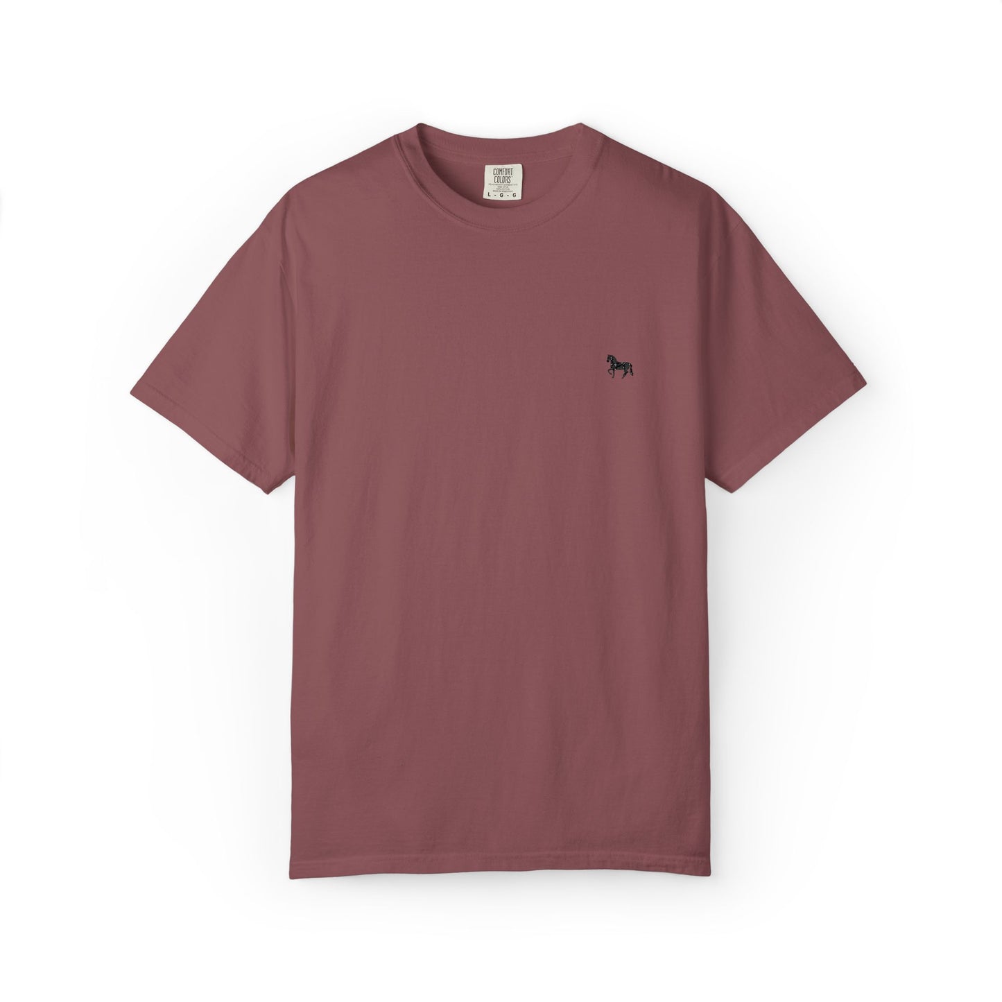 Unisex Garment-Dyed T-shirt featuring a cute horse design, Casual Tee, Animal Lover Gift, Summer Wardrobe Essential, Everyday Fashion, [...]