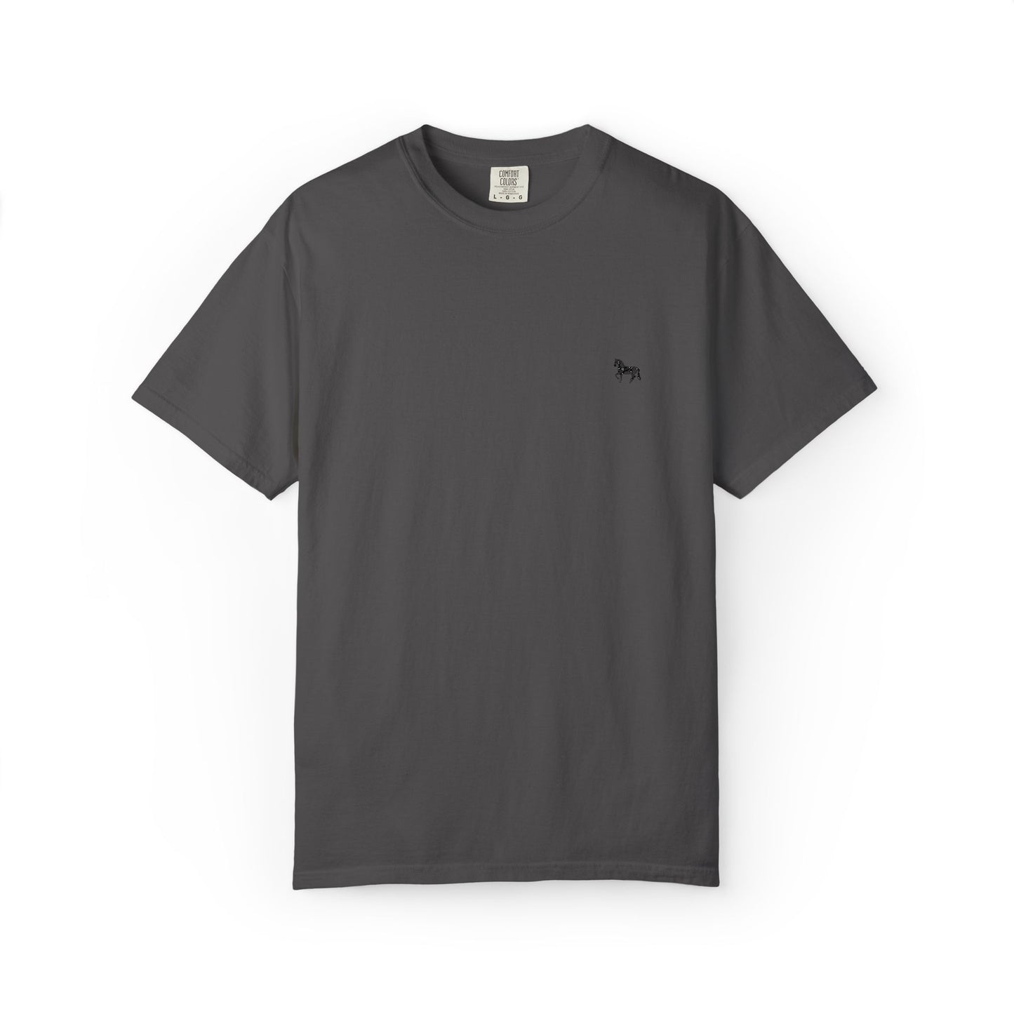 Unisex Garment-Dyed T-shirt featuring a cute horse design, Casual Tee, Animal Lover Gift, Summer Wardrobe Essential, Everyday Fashion, [...]