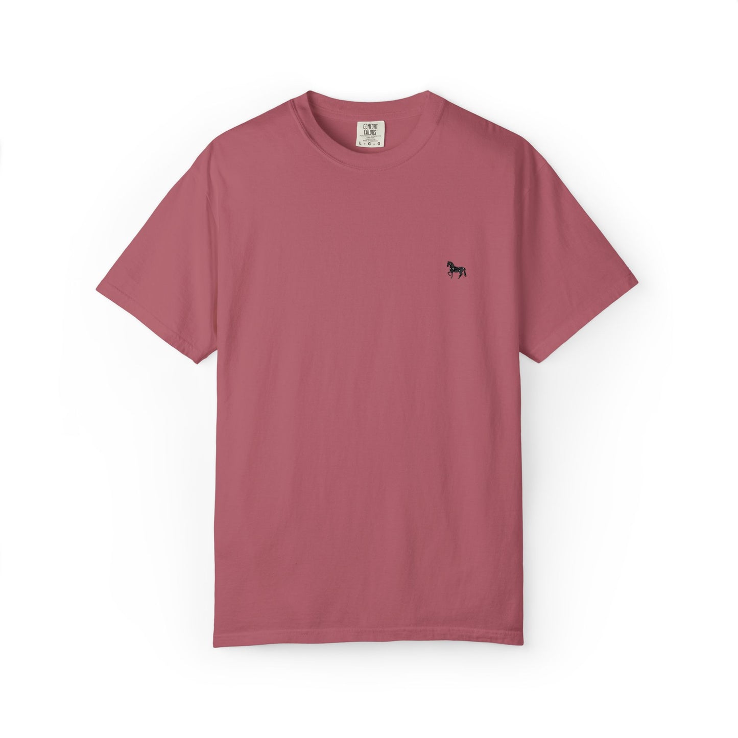 Unisex Garment-Dyed T-shirt featuring a cute horse design, Casual Tee, Animal Lover Gift, Summer Wardrobe Essential, Everyday Fashion, [...]