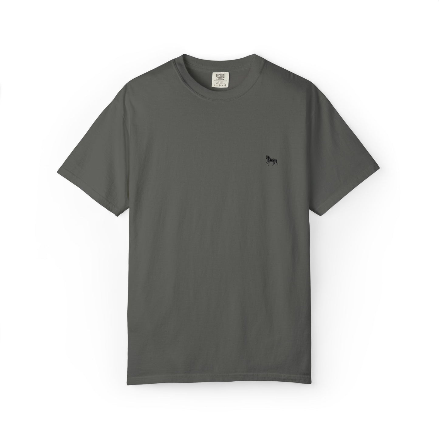 Unisex Garment-Dyed T-shirt featuring a cute horse design, Casual Tee, Animal Lover Gift, Summer Wardrobe Essential, Everyday Fashion, [...]